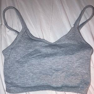 Forever 21 gray sturdy tank top